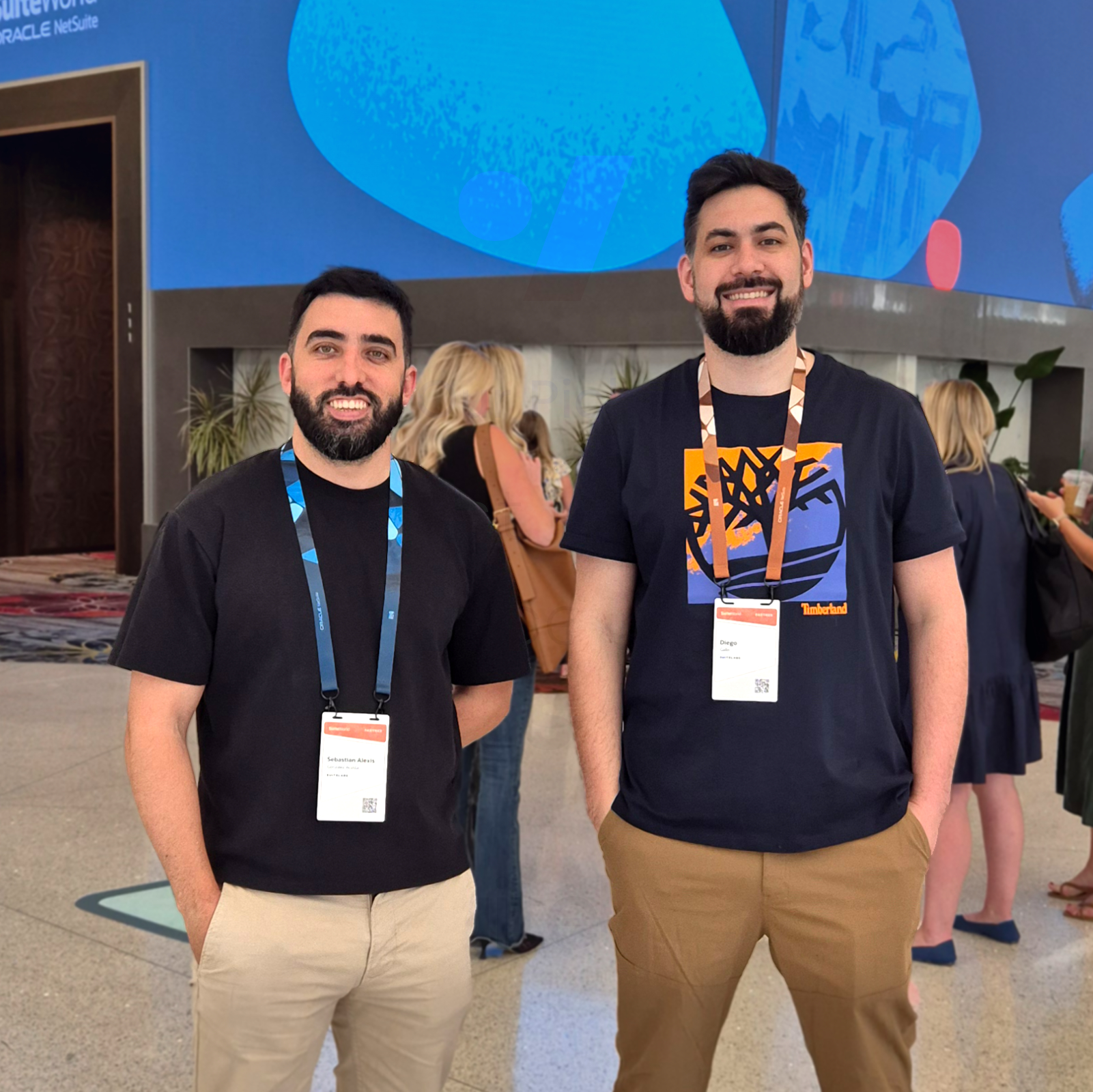 Two SuiteLabs team members at SuiteWorld